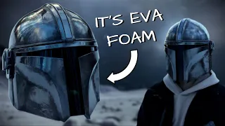 Make Your Own MANDALORIAN Helmet Out Of EVA Foam | With Templates
