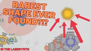 The rarest shapes i have found in the labyrinth (arras.io 100 subs special)