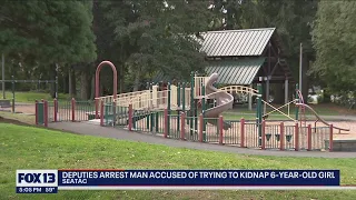 Man arrested for attempted kidnapping at Sea-Tac park | FOX 13 Seattle