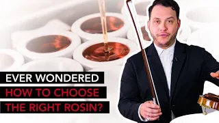 This is how you choose the RIGHT ROSIN for your INSTRUMENT