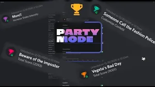 Discord Party Mode All ACHIEVEMENTS 100% GUIDE | ALL SUCCESS GIFT!!!!