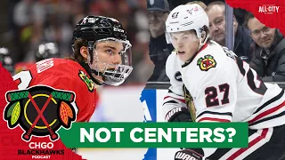 What if Chicago Blackhawks' Connor Bedard & Lukas Reichel are NOT centers? | CHGO Blackhawks Podcast