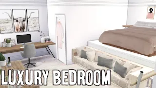 LUXURY BEDROOM // THE SIMS 4 SPEED BUILD