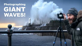 Photographing HUGE Waves!!