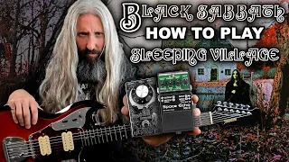 Black Sabbath Sleeping Village Guitar Lesson