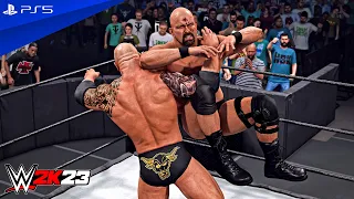 WWE 2K23 - Stone Cold vs. The Rock - Full Match at SummerSlam | PS5™ [4K60]