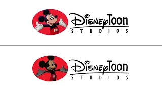 DisneyToon Studios logo comparison (original and remake)