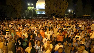 16th Ramadan Fajar Prayer at Al AQSA ||أذان وصلاة فجر من شهر رمضان في المسجد الأقصى المبارك