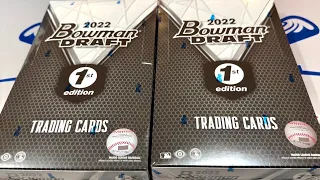 NEW RELEASE!  2022 BOWMAN DRAFT FIRST EDITION BASEBALL CARDS!