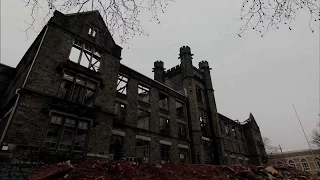 Riding in a abandoned school! pt 1