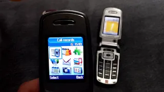 Samsung SGH-E530 vs SGH-E720 vs SGH-Z500