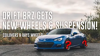 DRIFT BRZ GETS NEW WHEELS AND SUSPENSION!