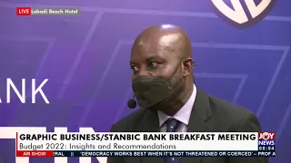 Graphic Business/ Stanbic Bank Breaking meeting - AM Show on Joy News  (2-11-21)