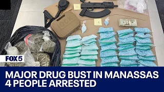 4 suspects arrested following major drug bust in Manassas