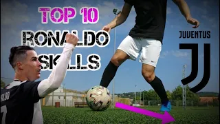 Learn 10 Cristiano Ronaldo JUVENTUS Skills Tutorial | UFS2000