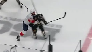 Sam Bennett sucker punch on Marchand reverse angle 5/10/24