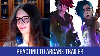 ARCANE | Official Trailer | REACTION [League of Legends]