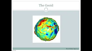 Ellipsoids and geoid