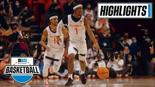 Michigan State at Illinois | Extended HIghlights | Big Ten Men's Basketball | Jan. 25, 2022