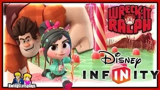 Disney Infinity : Wreck-It Ralph & Vanellope Gameplay