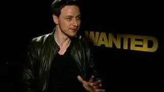 James McAvoy interview for Wanted