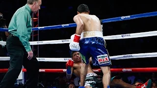 Jhonny Gonzalez 1st Round KO Upset over Abner Mares