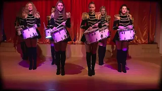 DRUM PARADE 2020. Шоу группа барабанщиц  "МАЛАЯ ОХТА"