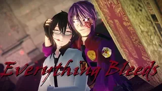 MMD ▶ Everything Bleeds ◀ (Yaoi) || FNAF || (Inner Vincent x Scott)