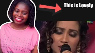 Zambian 🇿🇲 reacts to Indian music // Shreya  Ghoshal - lag ja gale (X factor) 😍😍