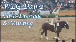 Tryon 2018 World Equestrian Games ~ Day 2 Para-Dressage & Vaulting