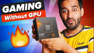 Can We Still Play PC Games Without Graphics Cards ?- Ryzen 5 8600G