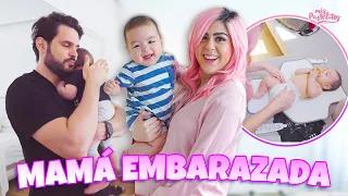 24 HORAS SIENDO MAMÁ EMBARAZADA🤰| MIS PASTELITOS