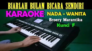 BULAN SABIT - Broery Marantika | KARAOKE Nada Wanita || F=DO