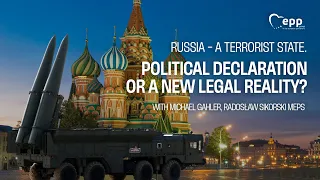 Russia as a sponsor of terrorism: a call to action in the European Parliament