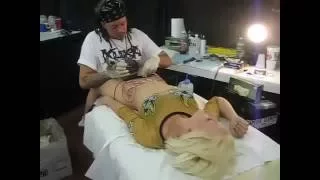 Удовольствие от татуировки на лобке