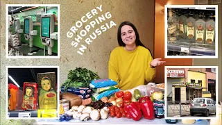 Grocery Shopping in Russia With Me | Grocery Haul