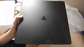 Распаковка PS4 SLIM