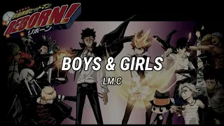 Boys & Girls | LM.C [Karaoke]