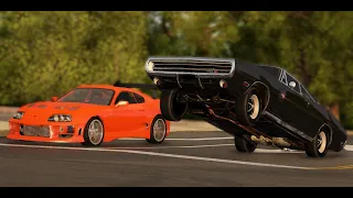 Fast and Furious Remake - BeamNG.drive (Short Movie)