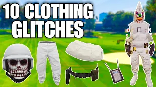 GTA 5 TOP 10 CLOTHING GLITCHES AFTER PATCH 1.67! (Ripped Shirt, White Joggers & More!)