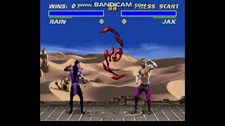 Ultimate Mortal Kombat 3 (SNES) Rain Playthrough