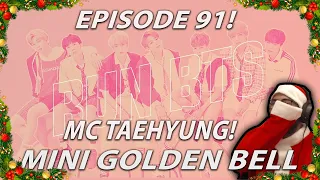 MC V! - Mini Golden Bell 1 - BTS Run Episode 91 | Reaction