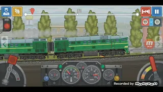 работаю машинистом 2тэ116 в train simulator 2D