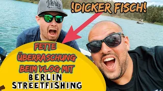 MEGA Überraschung beim V Log mit Berlin_Streetfishing beim Bootsangeln!