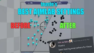 Best Aim Lab settings (2023)