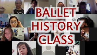 Ballet History Class at Ballet Institute