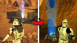 Command Post Comparison - Star Wars Battlefront 2 (2005) vs (2017)