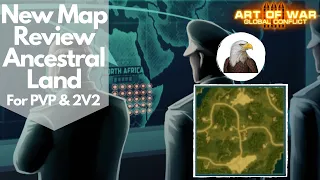 Art of war 3 Mobile RTS - New map Ancestral Land Review