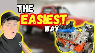 How to LS swap an old GMC Chevy square body