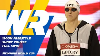 WORLD RECORD | Katie Ledecky sets new World Record by nearly 10 seconds 😵